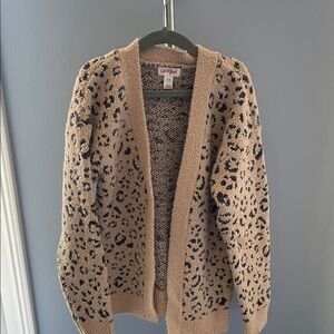 Cat & Jack Tan and Black Kids Sweater